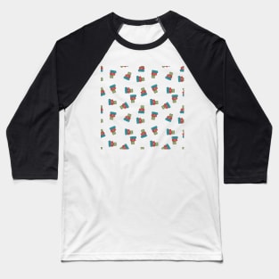 Christmas Gifts Pattern Design 4 Baseball T-Shirt